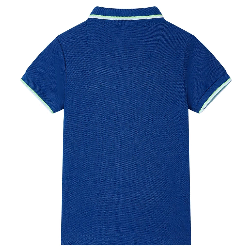 Polo da Bambino Blu Scuro 128