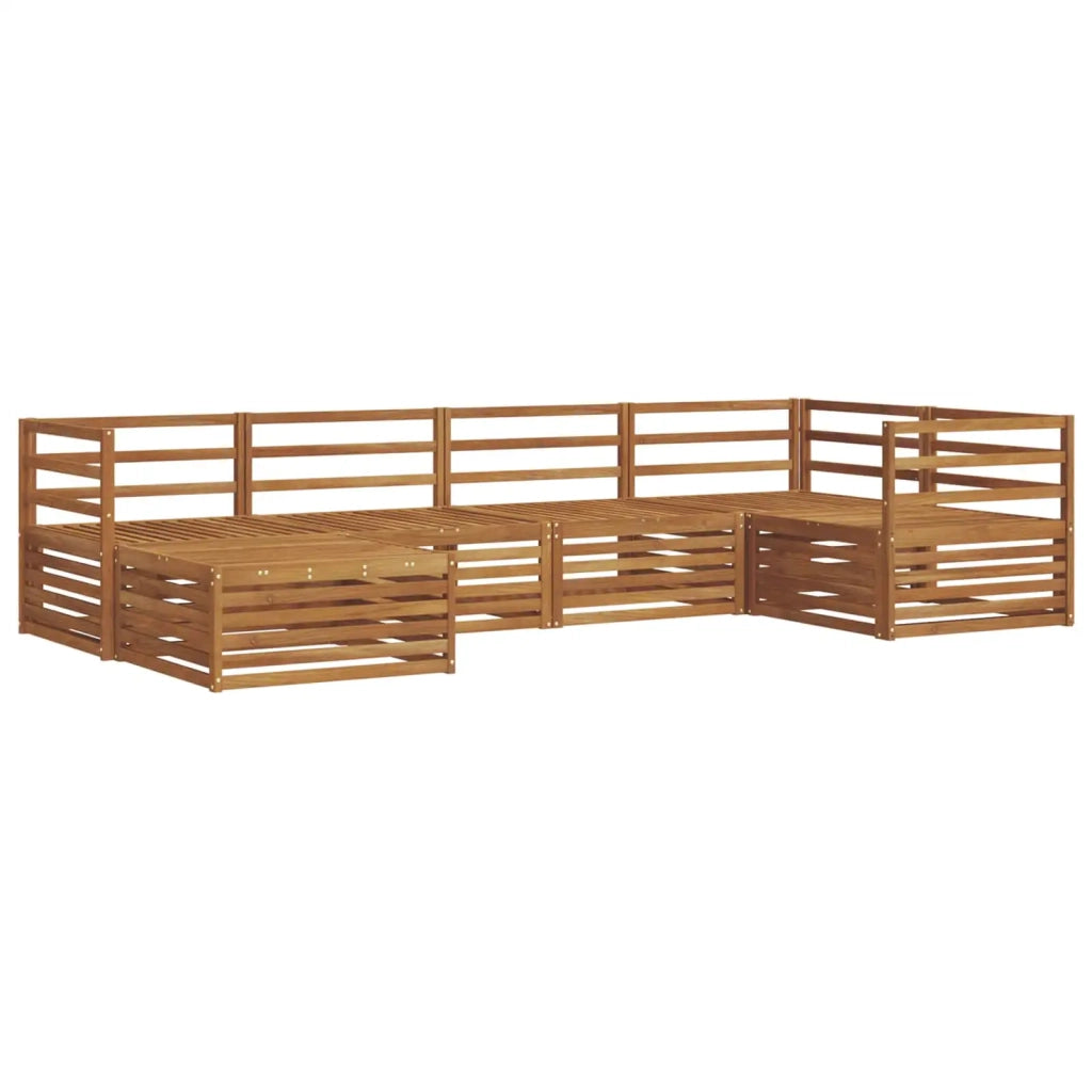 Set di divani da esterno 6 pcs Naturale 3373719