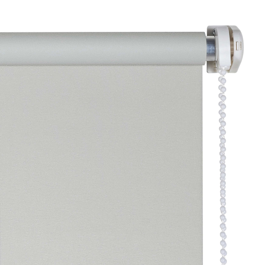 Tenda a Rullo Avvolgibile Oscurante EasyFix, Facile Da Installare, Fissaggio a Clip Senza Viti Grigio 60x180 cm