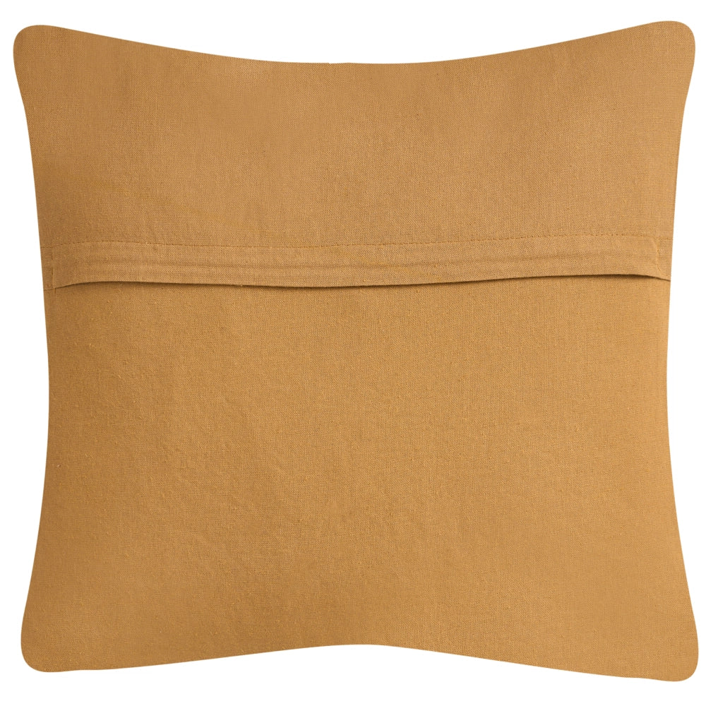 Set di 2 cuscini in iuta e lana beige e marrone chiaro motivo geometrico 45 x 45 cm camera da letto soggiorno