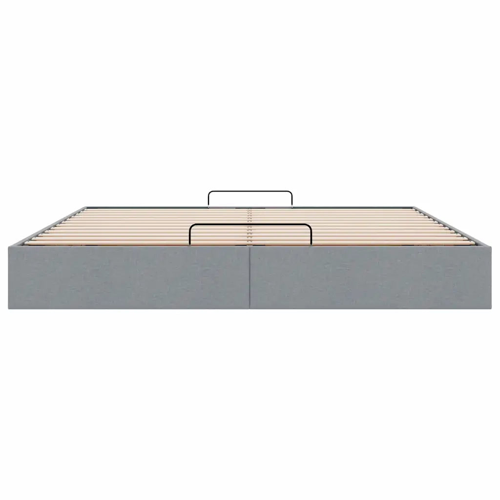 Struttura Letto Pouf senza Materasso 180x200 cm in Tessuto 3310896