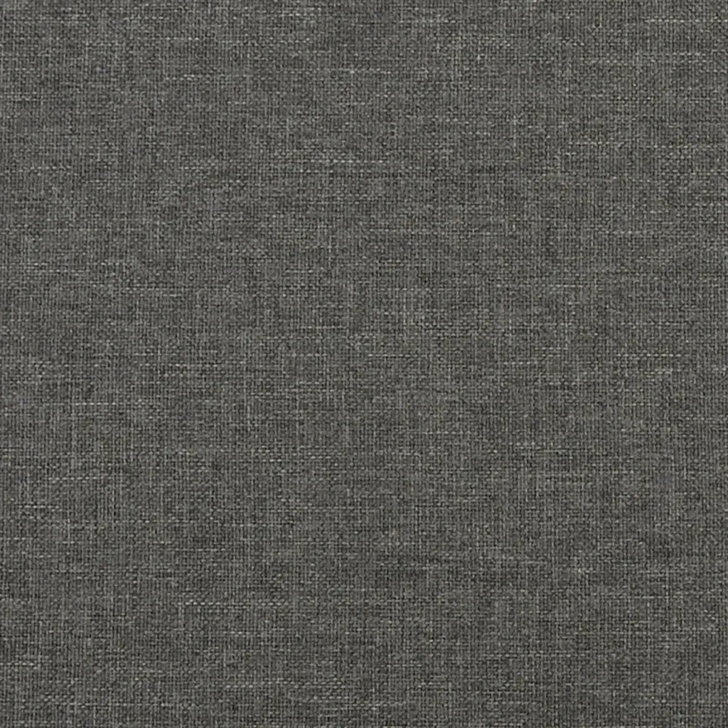 Giroletto a Molle con Materasso Grigio Scuro 120x190cm Tessuto 3269752