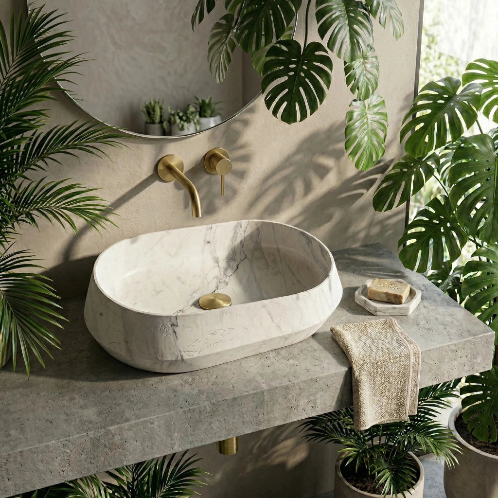 Lavabo Da Appoggio Rea Zoe Marlo