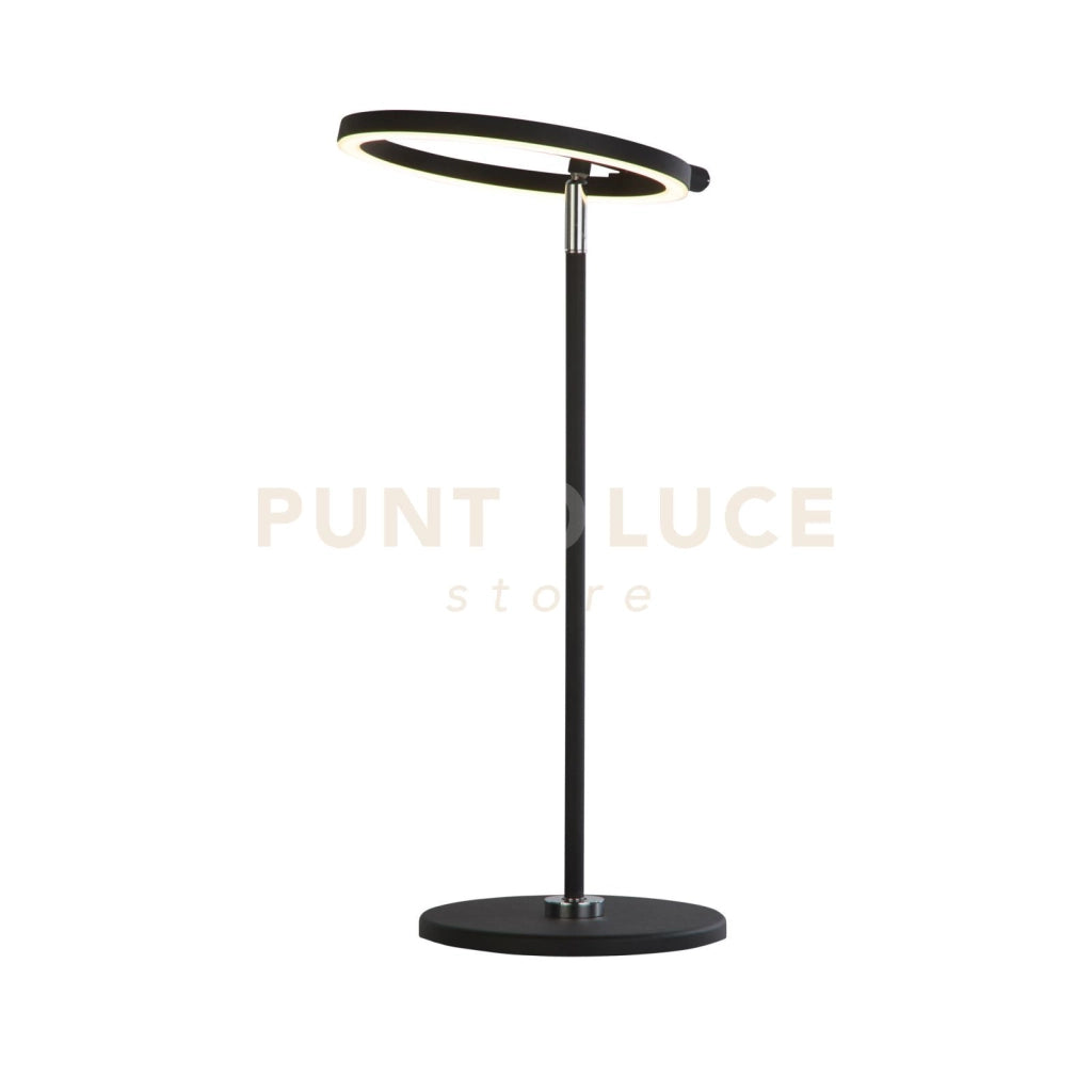 Lampada da tavolo a LED Space, metallo nero