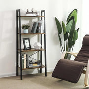 Cassa libri in metallo industriale - nero