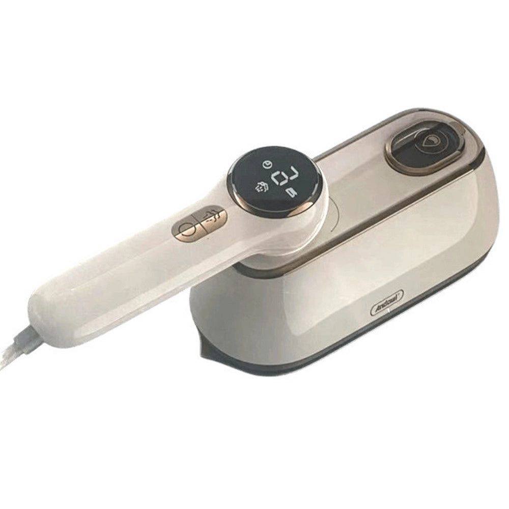 Trade Shop - Ferro Da Stiro A Vapore Portatile Da Viaggio 1800w Maniglia Pieghevole Con Display Q-gt17 -