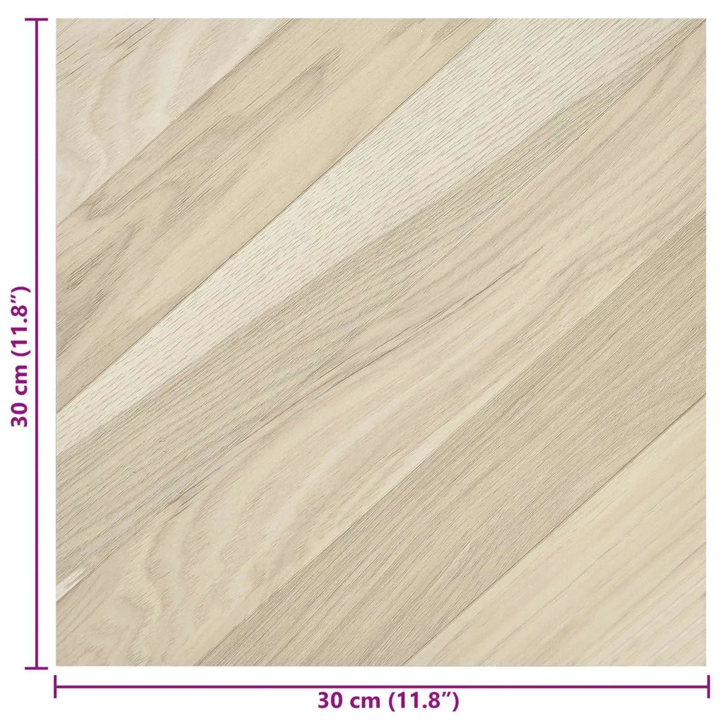 Plance per Pavimentazione Autoadesiva 30,5 x 30,5 cm 20 pcs PVC 42046365