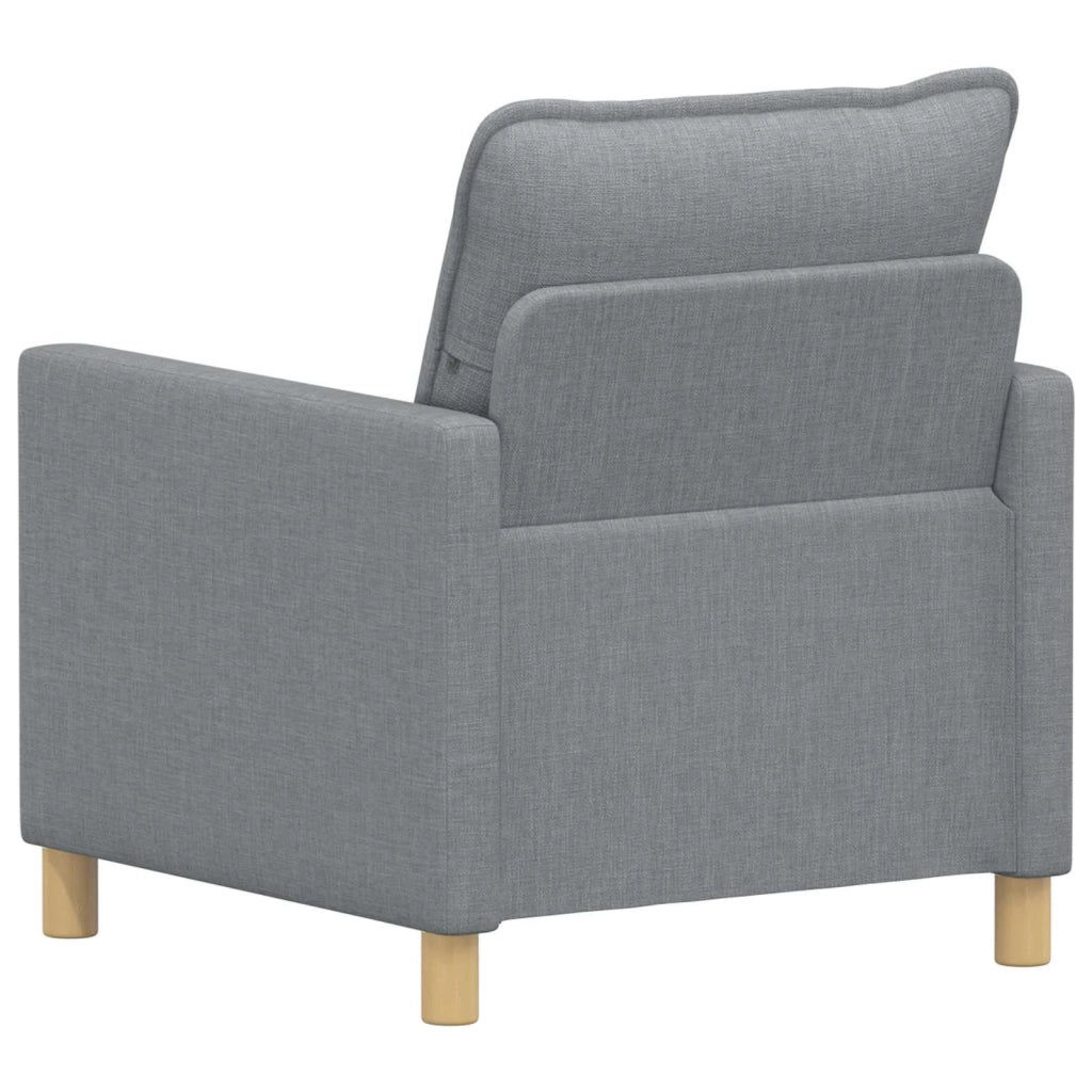 Divano Grigio Chiaro Tessuto 42028747