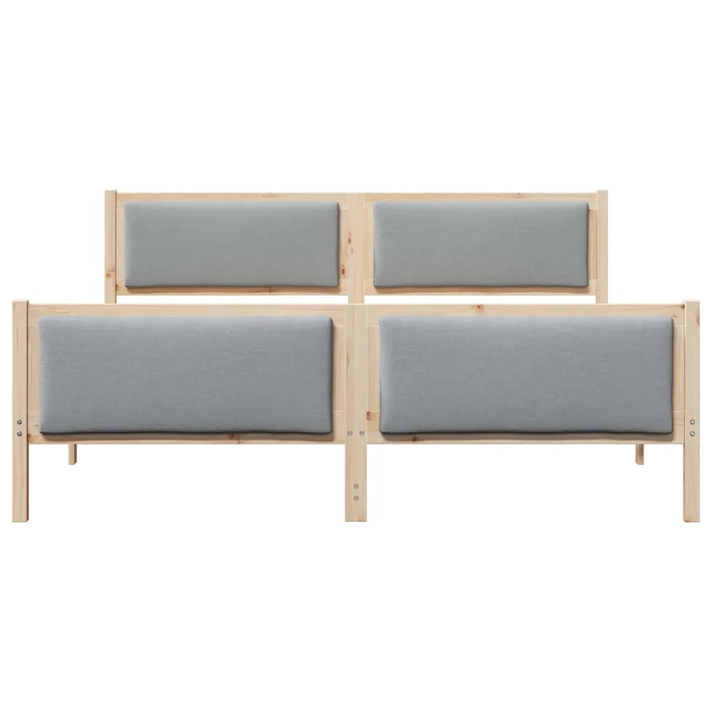 Struttura del letto-Giroletto Grigio chiaro 180 x 200 cm Tessuto 233905