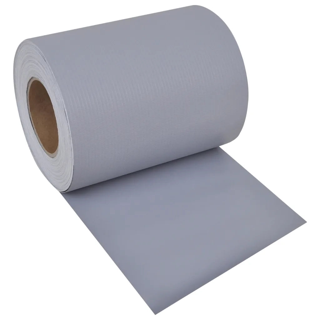 Recinzione Frangivento da Giardino PVC 70x0,19 m Grigio Chiaro 41619