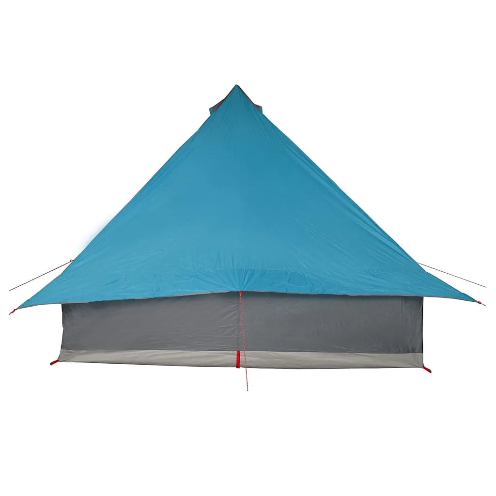 Tenda Tipi con tetto-Tenda da campeggio Blu 358 x 296 x 258 cm taffet¨¤