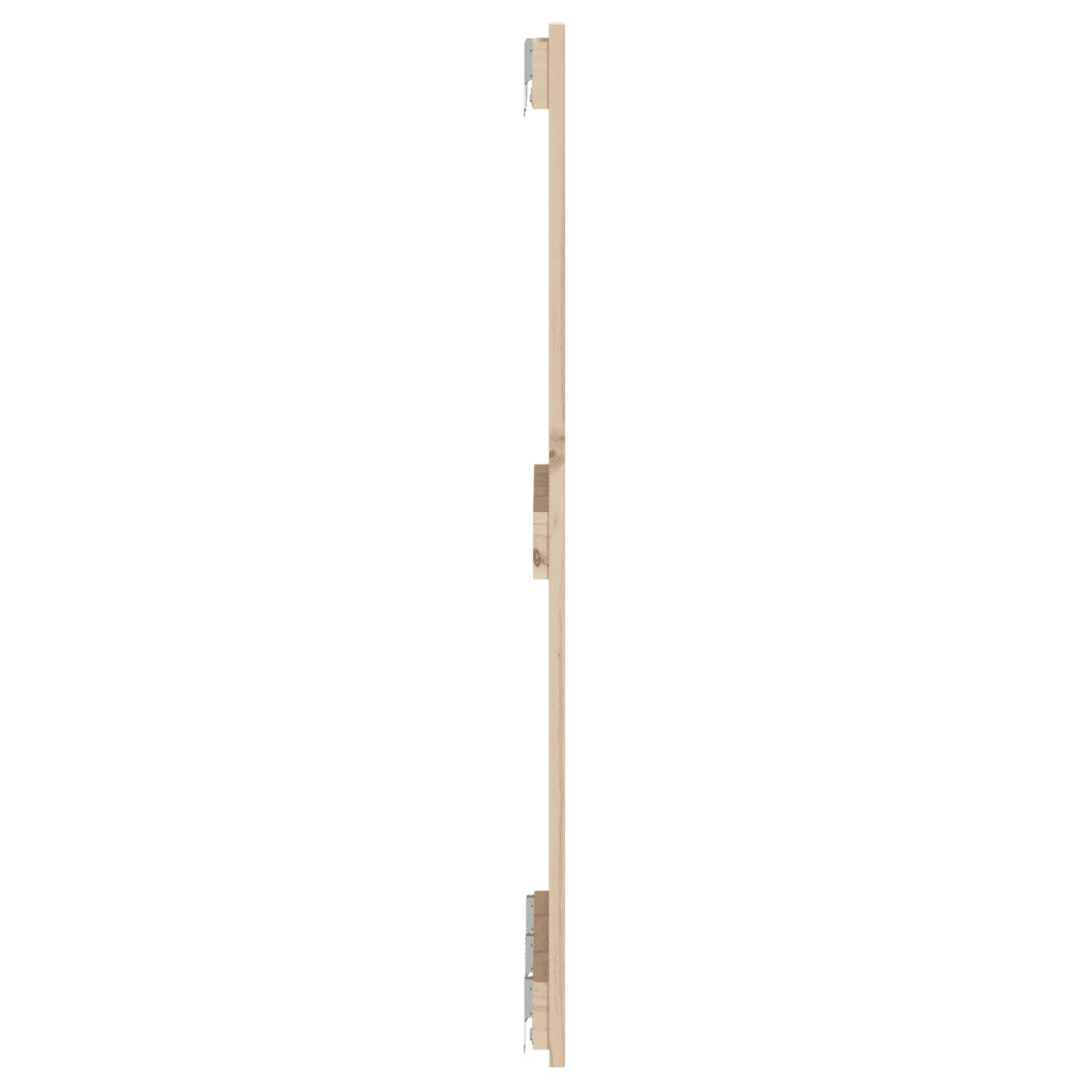Testiera | Testata da Parete 140x3x90 cm in Legno Massello di Pino