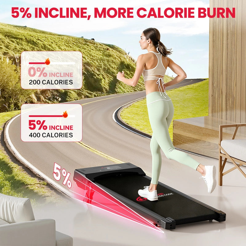 TAPIS ROULANT WALKING PAD PER CASA TAPIS ROULANT SOTTO SCRIVANIA CON DISPLAY LED NERO