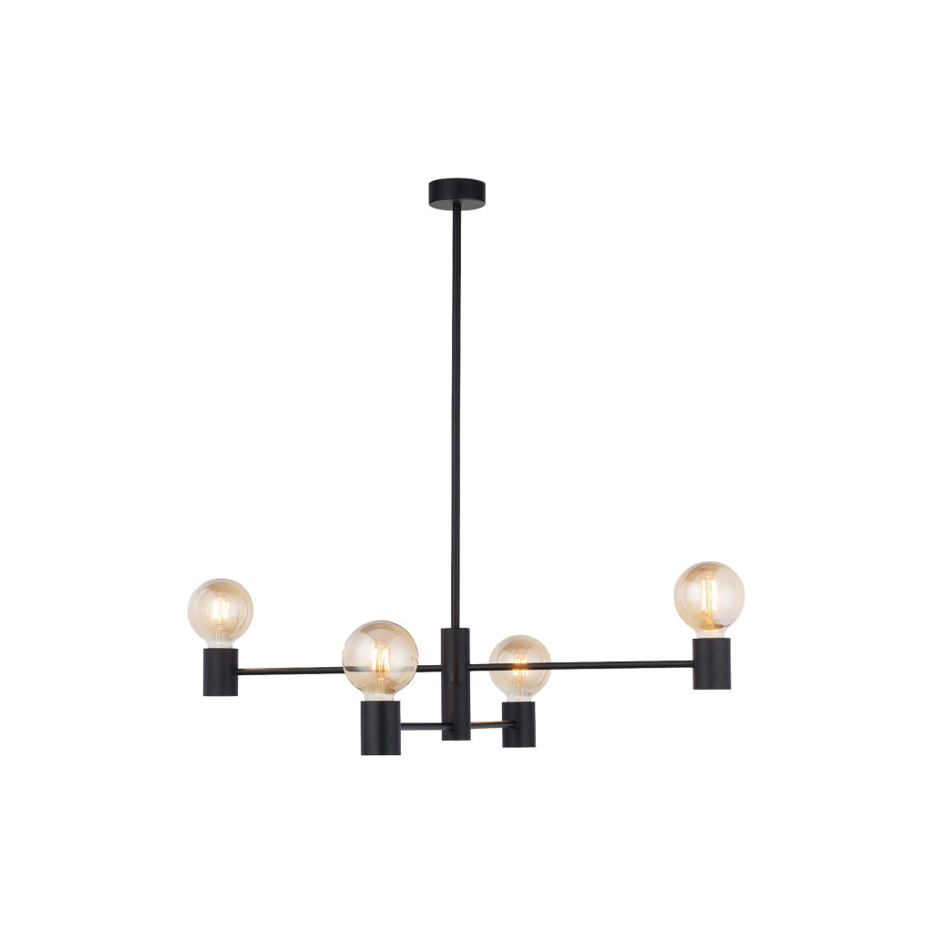 Lampadario sospensione Nowodvorski Radius nero Ø77,5 cm