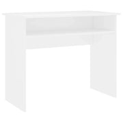 Scrivania | Tavolo da Ufficio Bianca 90x50x74 cm in Legno Multistrato