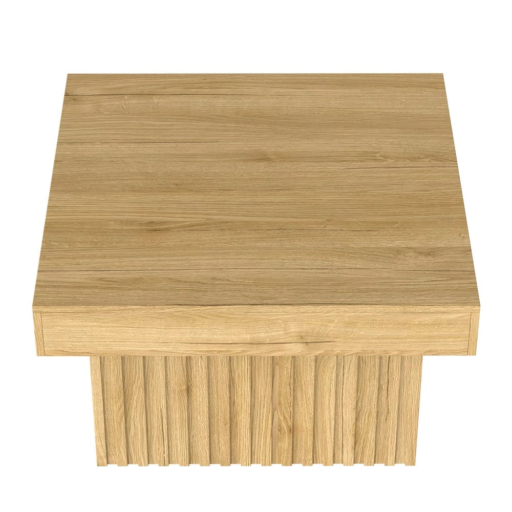 Tavolino da Caff¨¨ in Legno e MDF ¨C MINIMAL ¨C Moderno, Soggiorno, 79x79x46 cm