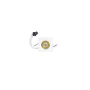 Punto luce led 1w quadrato luce calda