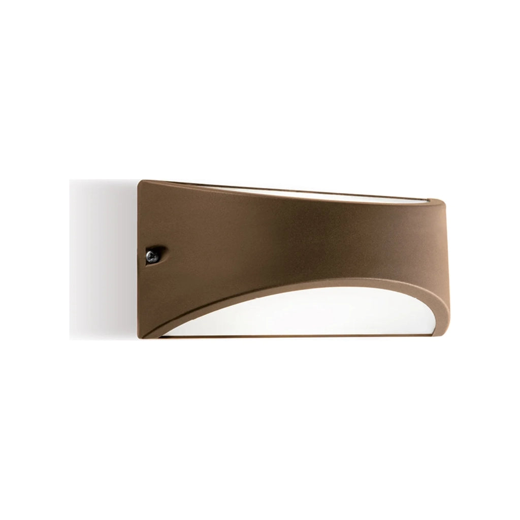 Applique Per Esterno In Allumino Marrone Led 10 W 700 Lm 3000K Ihasa