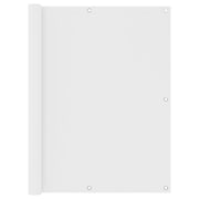 Paravento per balcone 120 x 600 cm tessuto oxford bianco 02_0010047