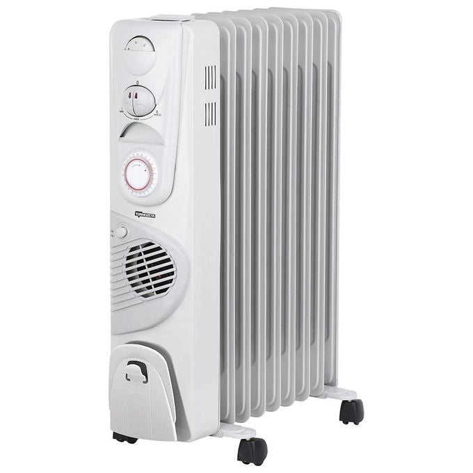Termozeta TZR23 stufetta elettrica Interno Bianco 2000 W Riscaldatore ambiente elettrico a olio