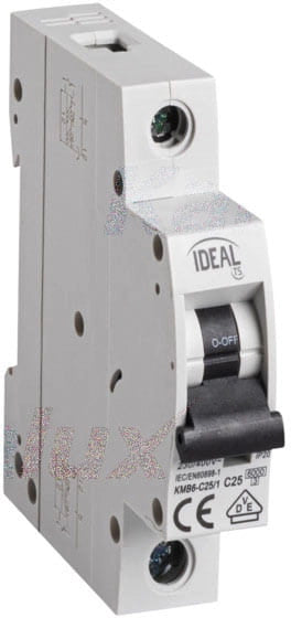 Interruttore magnetotermico 1P KMB6 Kanlux 23151