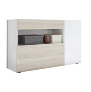 Buffet OXFORD bianco/rovere