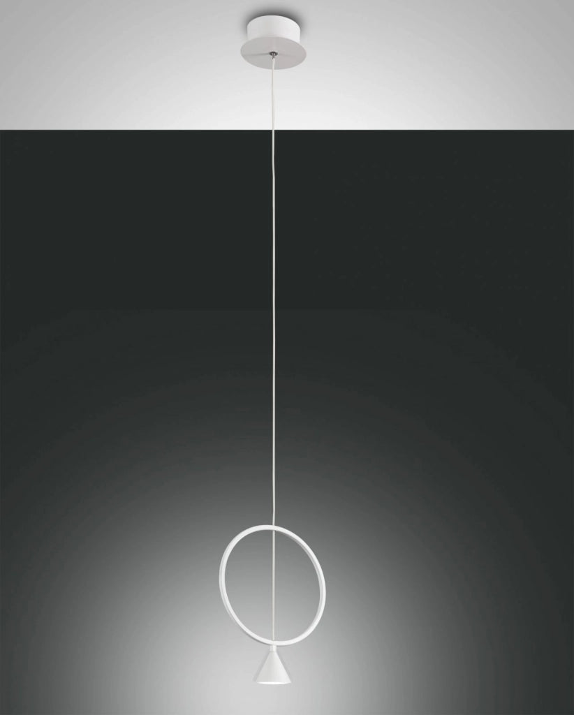 SIRIO CIRCLE SOSPENSIONE BIANCA 3388-40-102