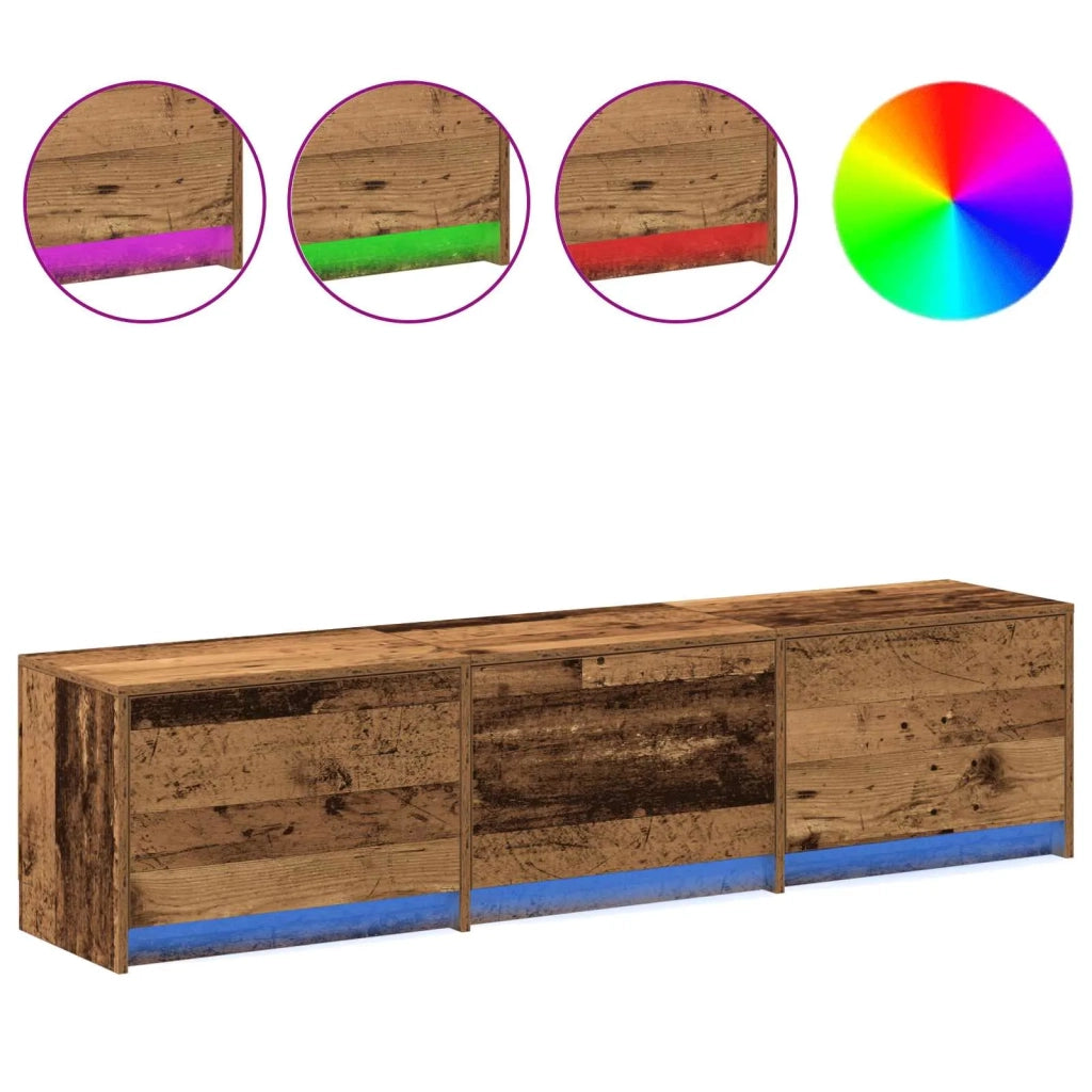 Mobile TV Legno vecchio 165 x 34 x 40 cm Legno multistrato 8006550
