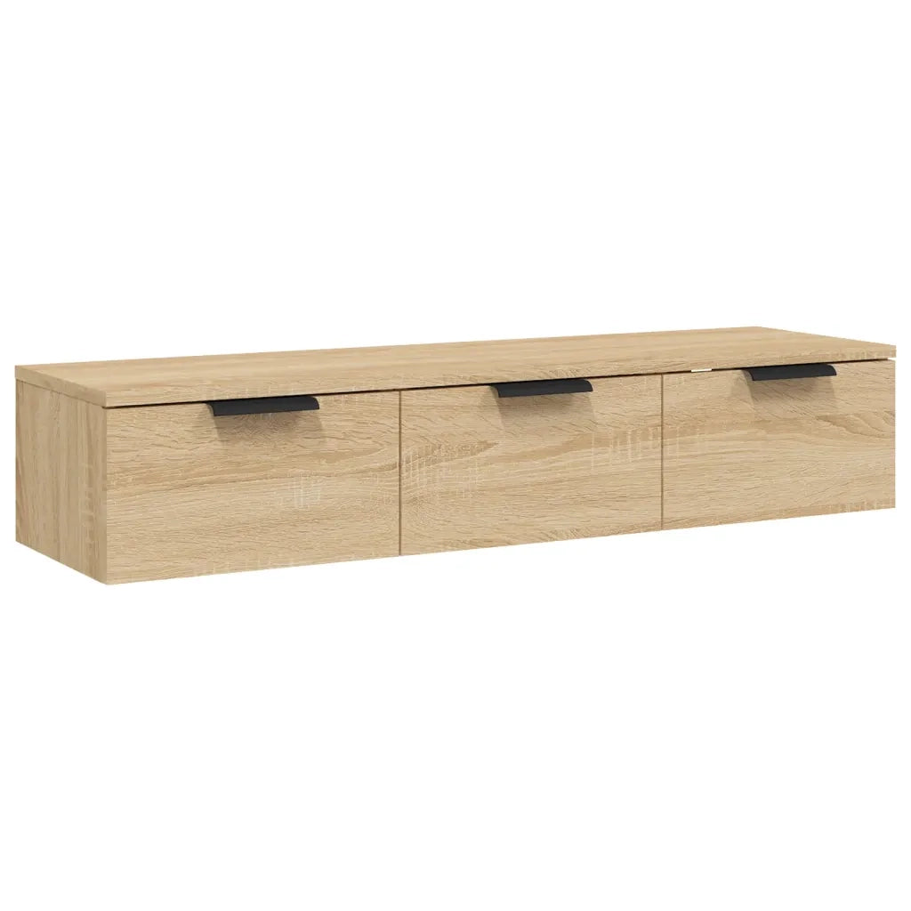 Armadietto a Muro Rovere Sonoma 102x30x20 in Legno Multistrato 811406