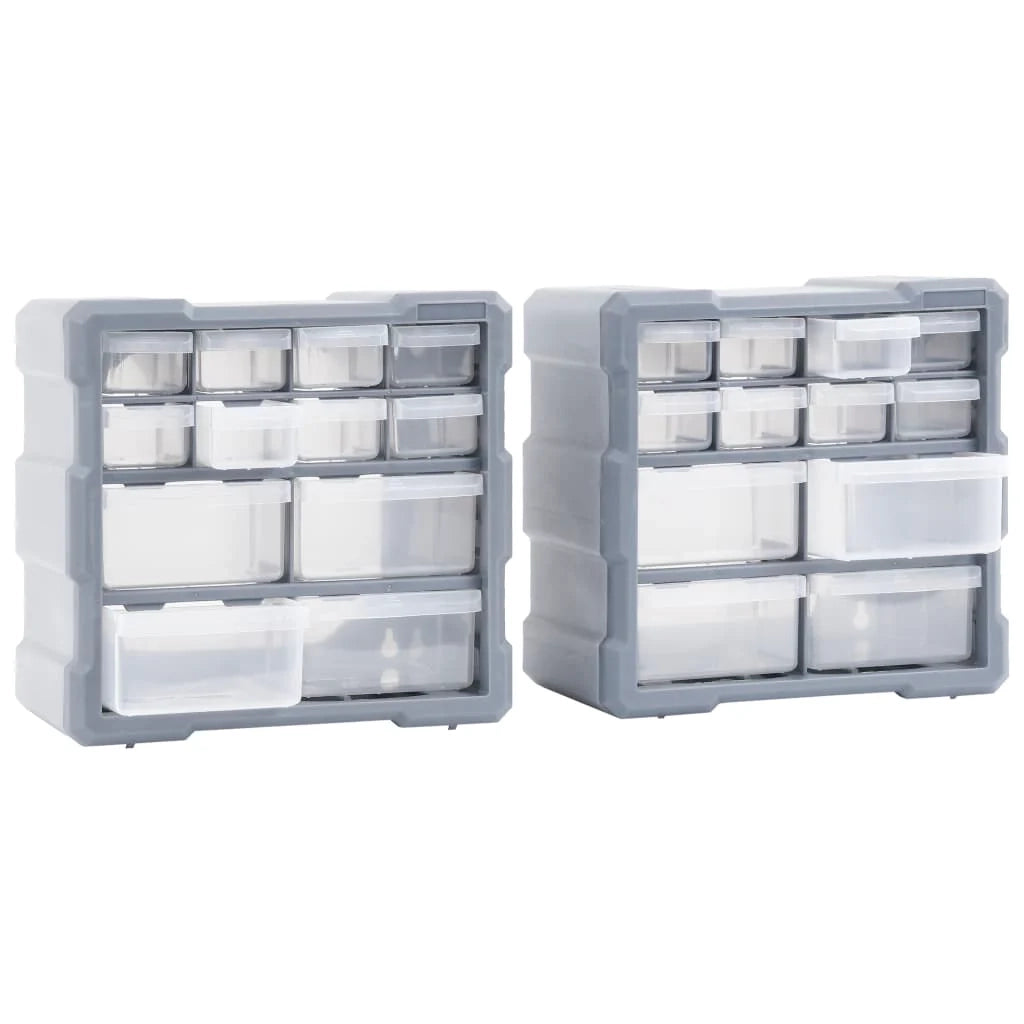 Organizzatori multi-cassetti con 12 cassetti 2 pezzi 26,5 cm 02_0003266
