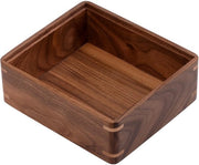 Cassa di archiviazione compatta Normcore, compatibile con stazione di tamping compatta, legno di noce americano reale, organizzatore di accessori per espresso in legno, progetto modulare brevettato
