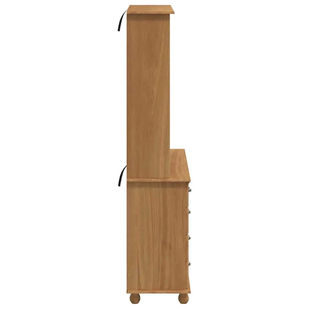 Gabbia ASKIM Cera di Miele 91 x 40 x 184 cm Pino massello CFW9759940