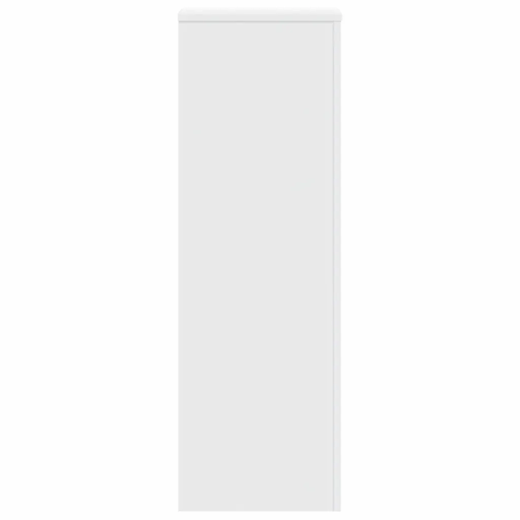 Supporti per Piante 2 pz Bianchi 33x33x100 cm Legno Multistrato 3307882