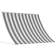 Tenda da Sole Antracite e Bianco 300 x 150 cm 42037076