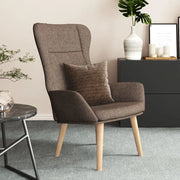 Sedia Relax Tortora in Tessuto 341403