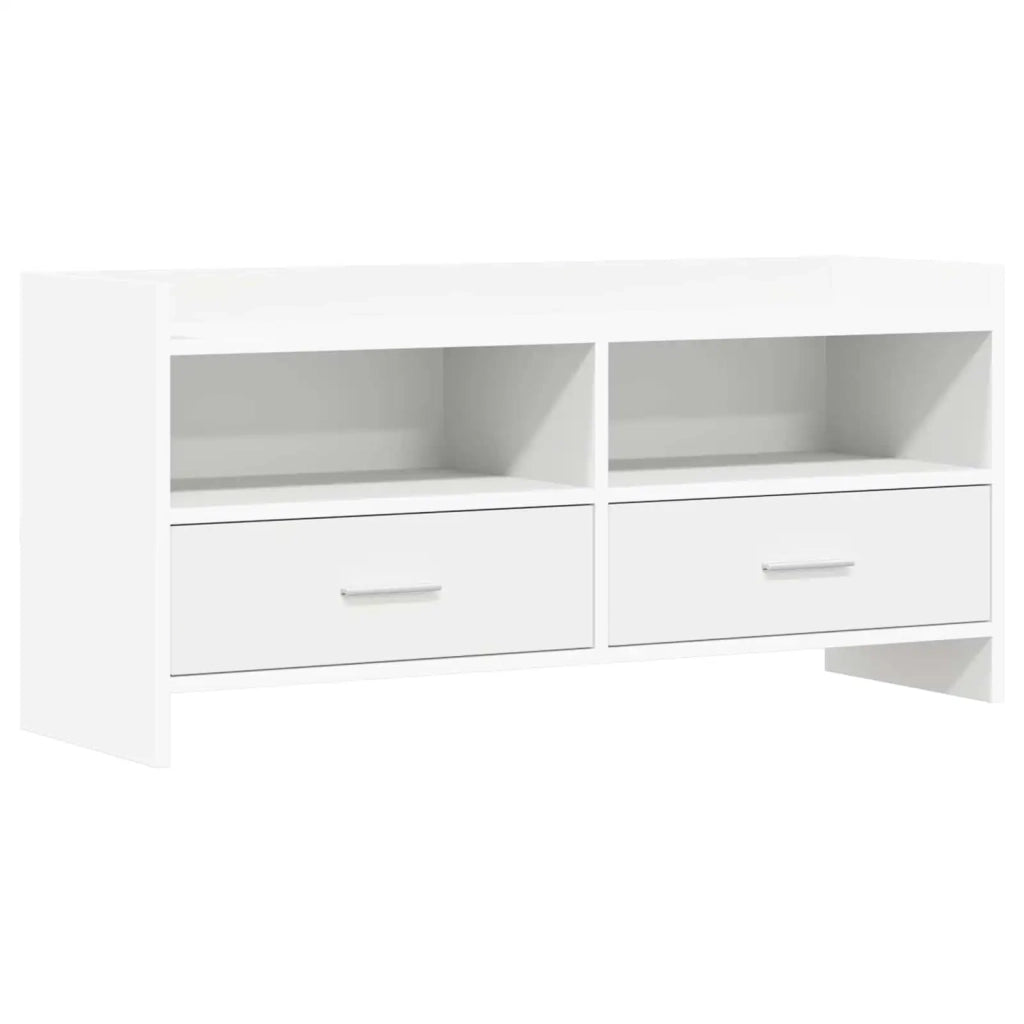 Mobile TV 100 x 33 x 47 cm Bianco Legno ingegnerizzato 8011155