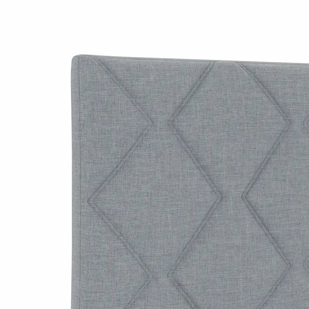 Struttura del letto Grigio chiaro 80 x 200 cm Tessuto 3344760