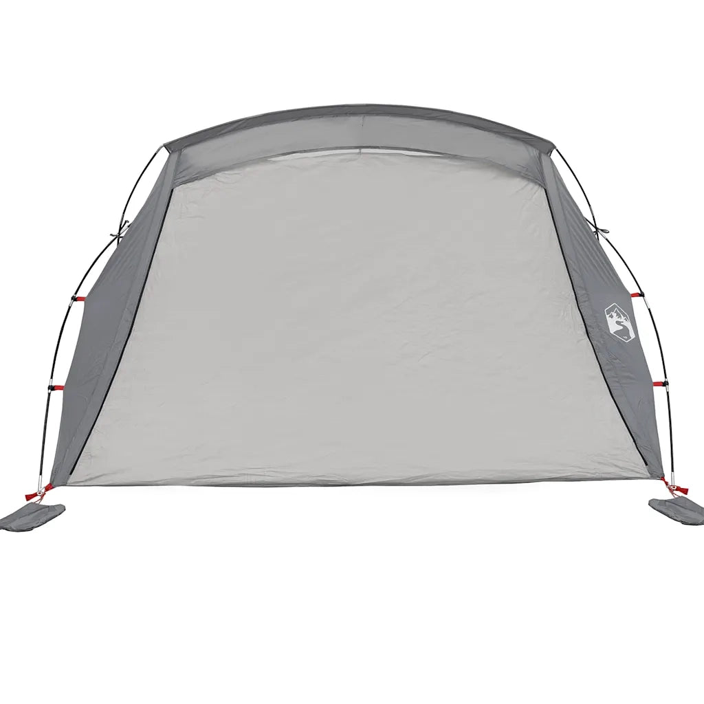 Tenda da Spiaggia 2 Persone Grigia Impermeabile