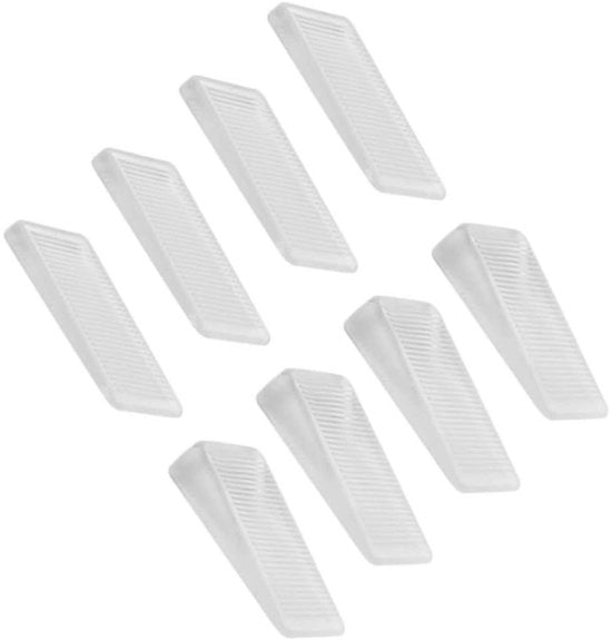 Pannelli di livellamento per mobili - 8 pezzi - Blocchi flessibili - Livellamento per mobili - Antiscivolo - Translucidi - Materiale siliconico - Pannelli di livellamento per mobili