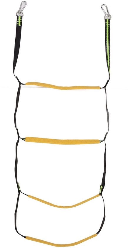 Scalea Portatile Antiscivolo Ripiegabile Leggera - 4 Gradini - Acciaio Inossidabile Nero