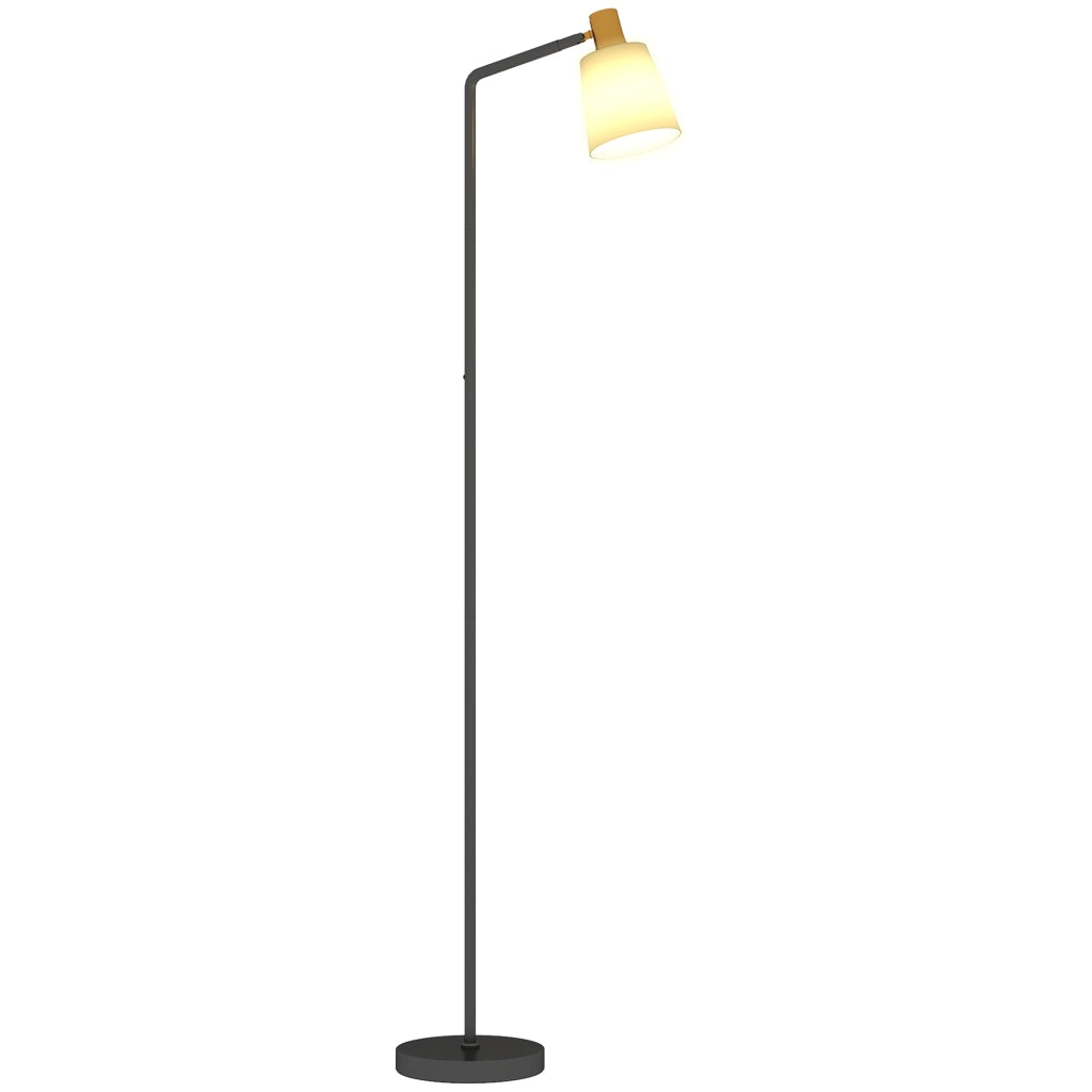 Lampada da Terra LED Regolabile ¨C Xylo ¨C Testa Girevole 350¡ã, 3 Temperature Colore, Nero