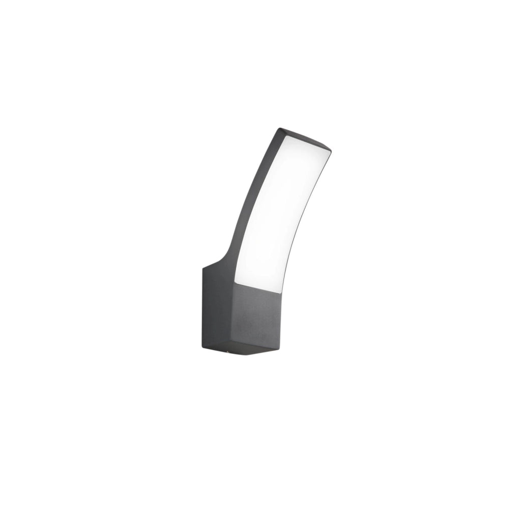 APPLIQUE LED SAIL ANTRACITE 12W 1440LM CCT 3000K / 4000K IP65 8X16X24,5CM