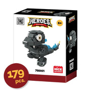 heroes bricks dino