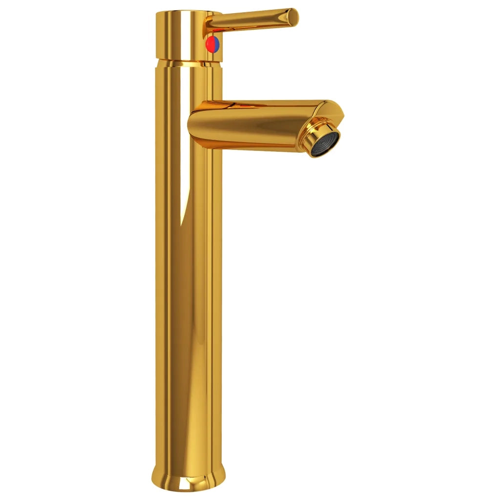 Lavandino con Rubinetto e Piletta a Pressione-Lavabo-Lavello Vetro Temperato 637569