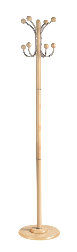 Appendiabiti Herdasa legno di faggio finitura naturale 170x35x35