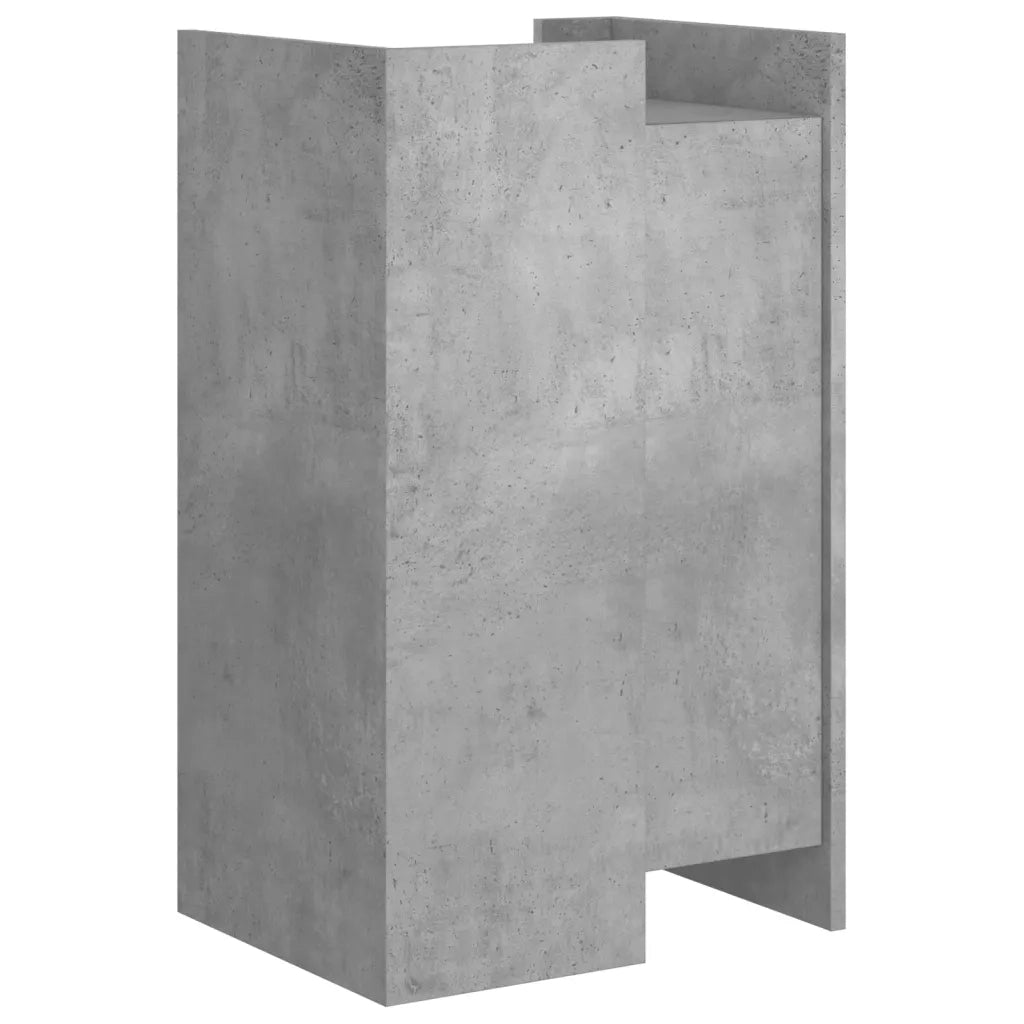 Credenza-Buffet-Armadio da cucina Grigio Cemento 45x35x75 cm in Legno Multistrato 769414