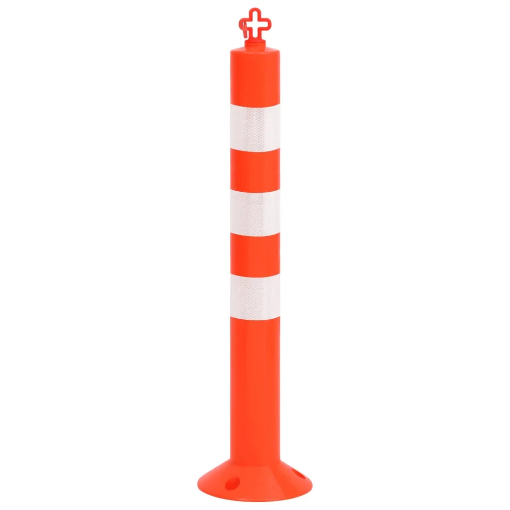 Dissuasori Traffico con Catena 10 pz 75 cm in PE CFW4610746