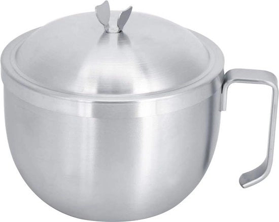 Bowl per Noodle Dubbellaags Isolato - Grande Capacità - Acciaio Inossidabile - 1000 ml.