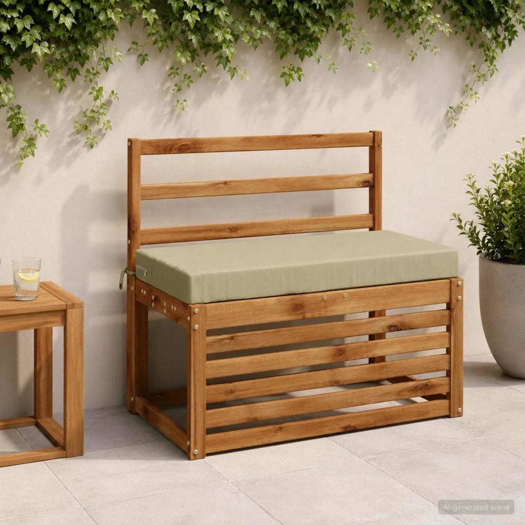 Cuscino per panchina SOEST 100% Poliestere Verde chiaro 949488