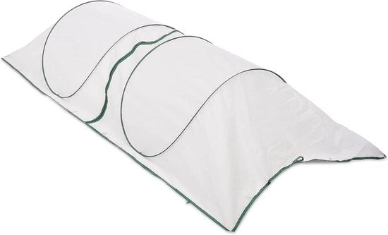 Tunnel per la coltivazione di verdure e frutta 25 m con rete per piante tunnel di plastica opvouabile bianco
